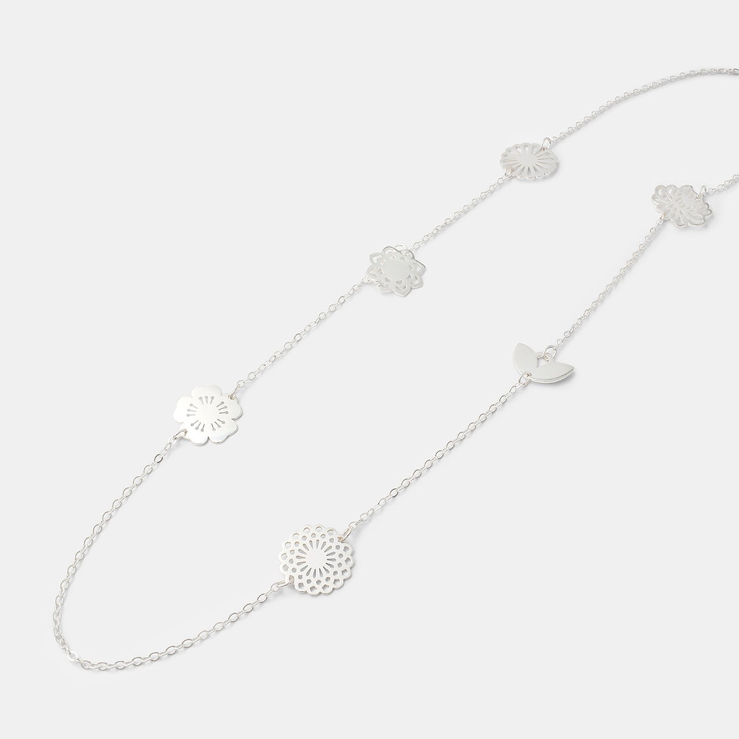 Bouquet long necklace - Simone Walsh Jewellery Australia