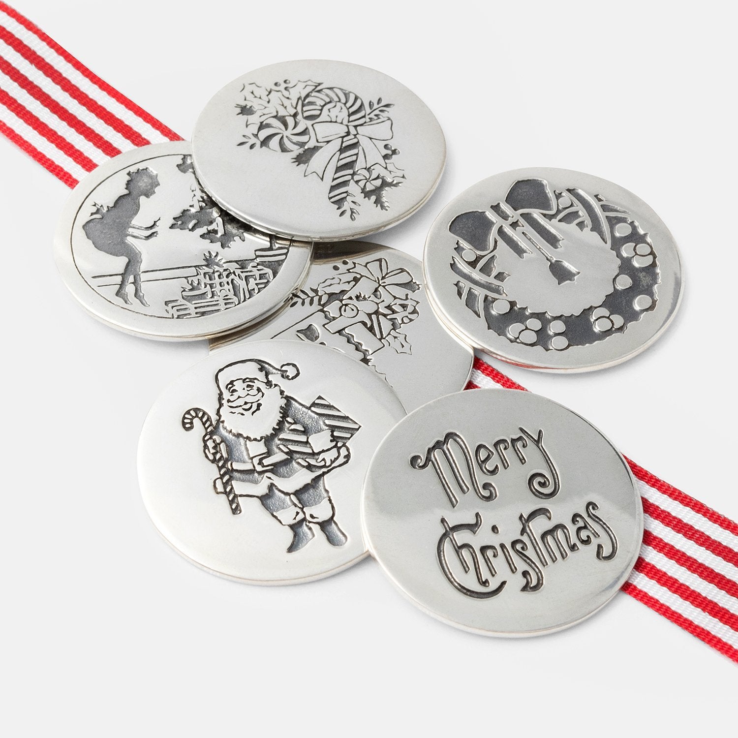 Christmas pudding coins - Simone Walsh Jewellery Australia