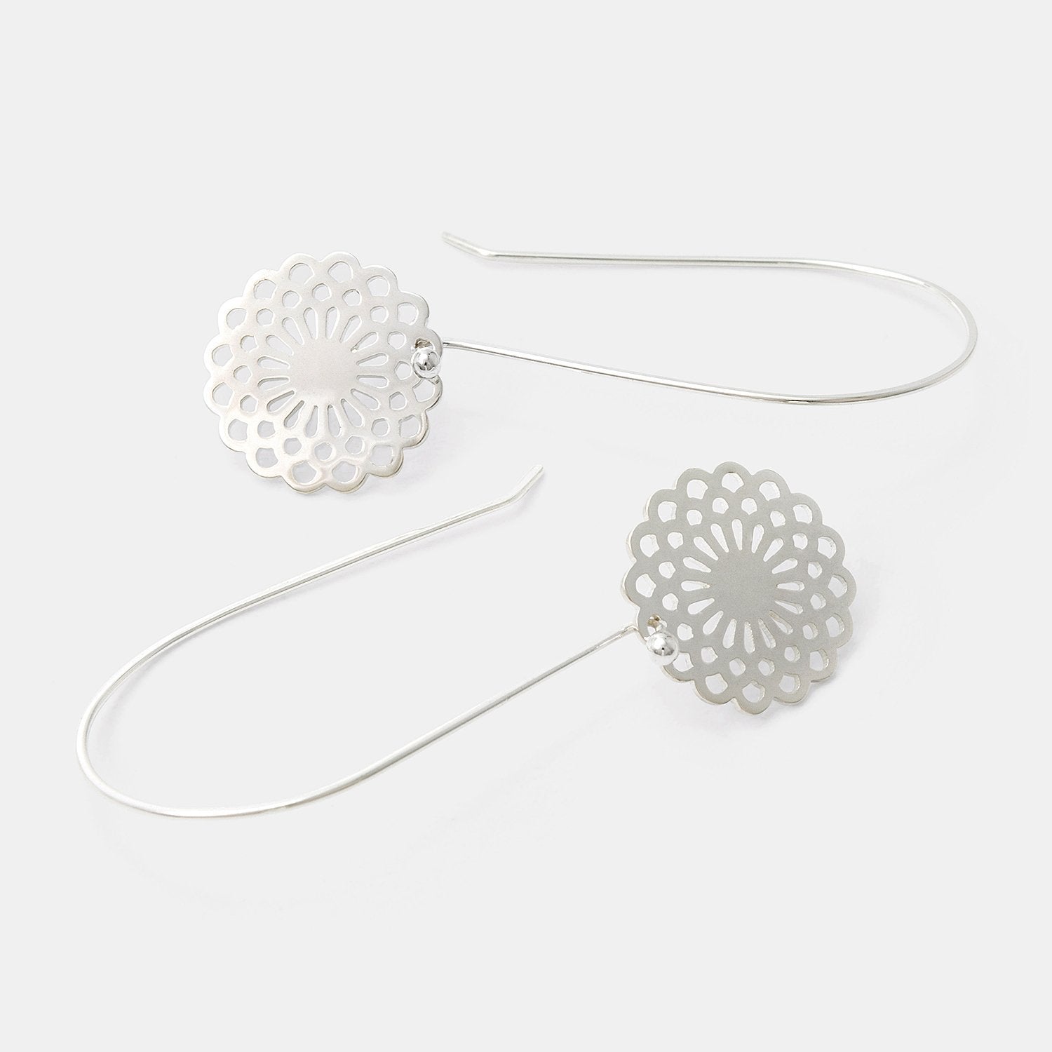 Dahlia dangle earrings - Simone Walsh Jewellery Australia