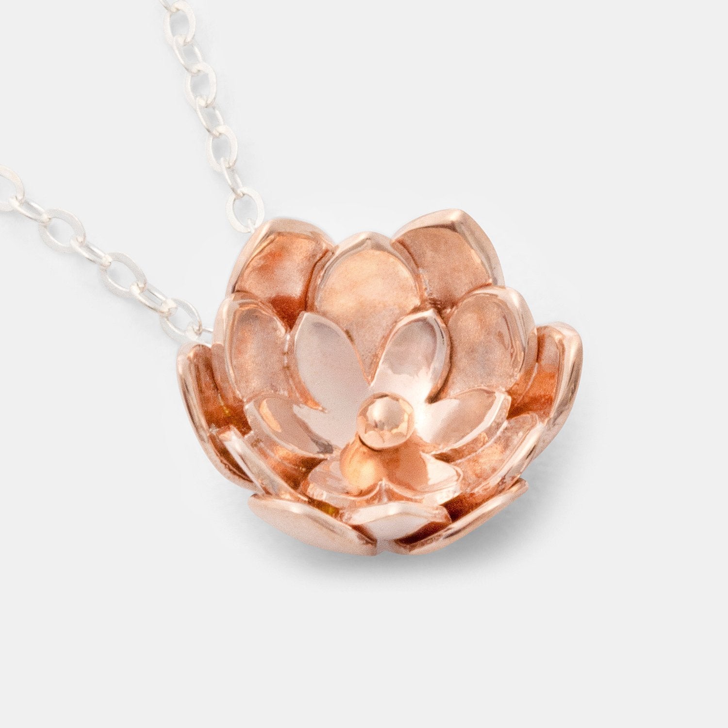 Double tulip pendant - Simone Walsh Jewellery Australia