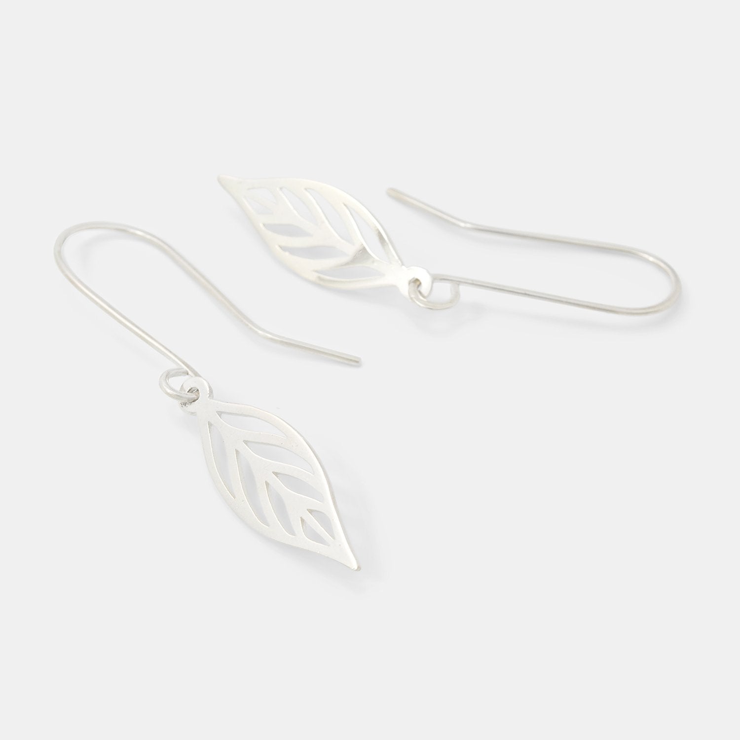 Leaf drop earrings - Simone Walsh Jewellery Australia