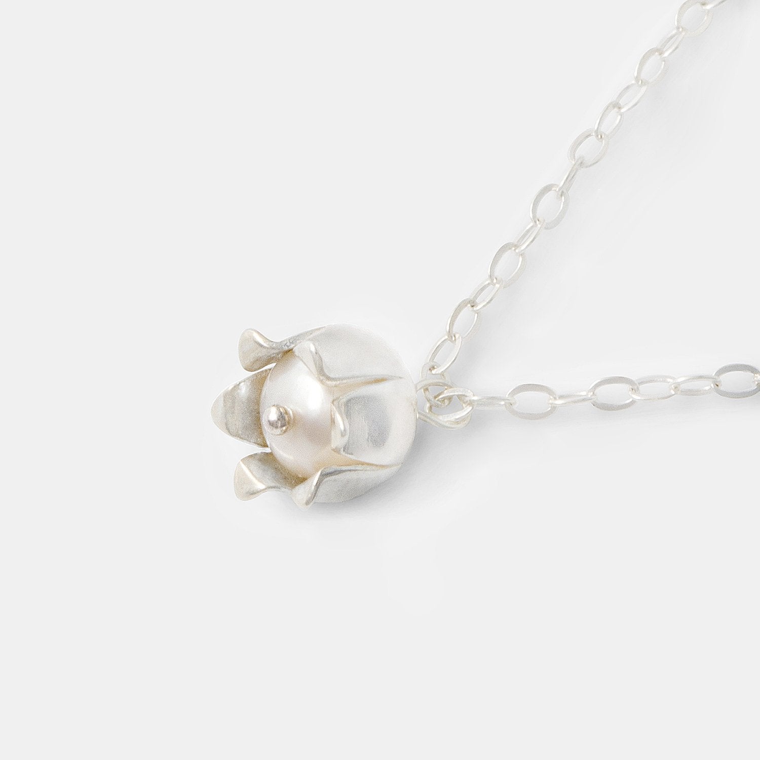 Lily of the valley pendant - Simone Walsh Jewellery Australia