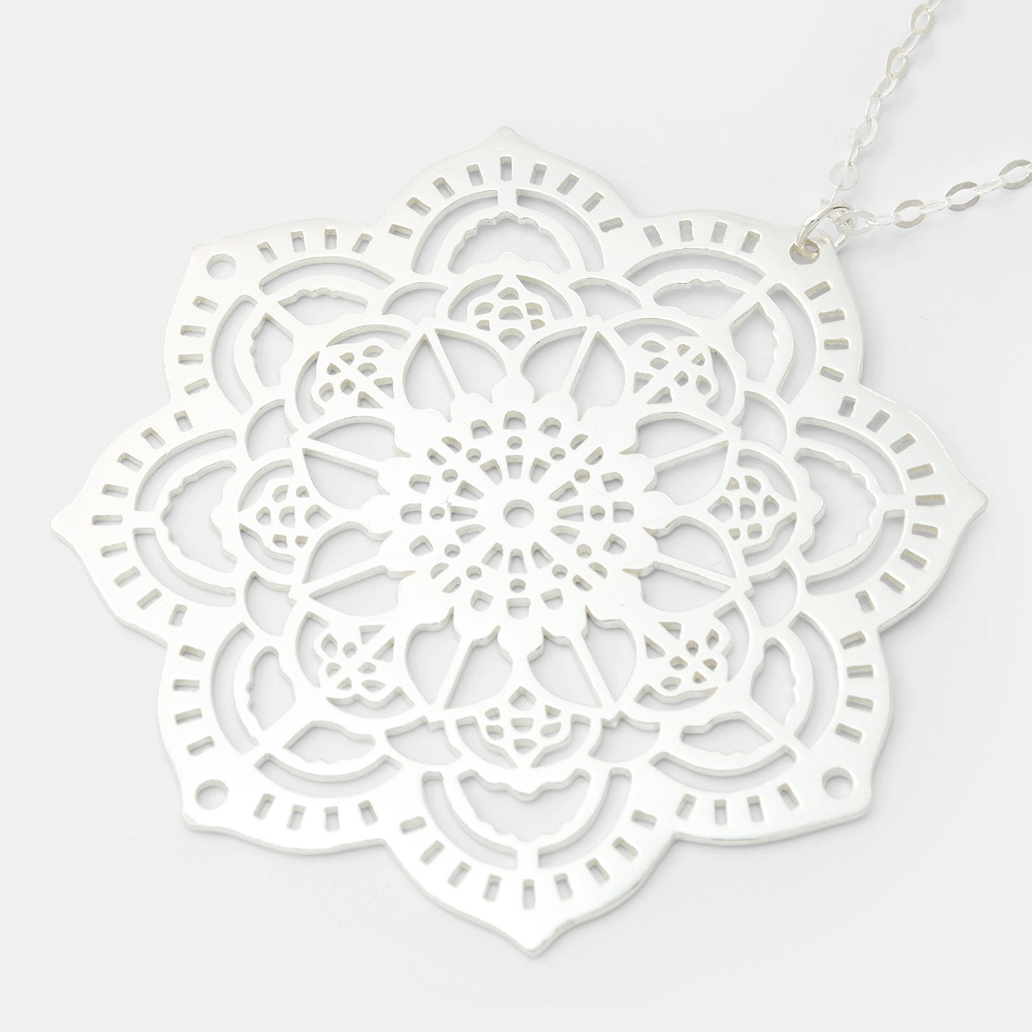 Mehndi mandala pendant - Simone Walsh Jewellery Australia