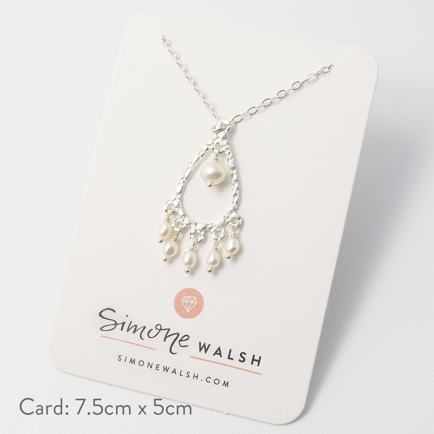 Pearl chandelier pendant - Simone Walsh Jewellery Australia