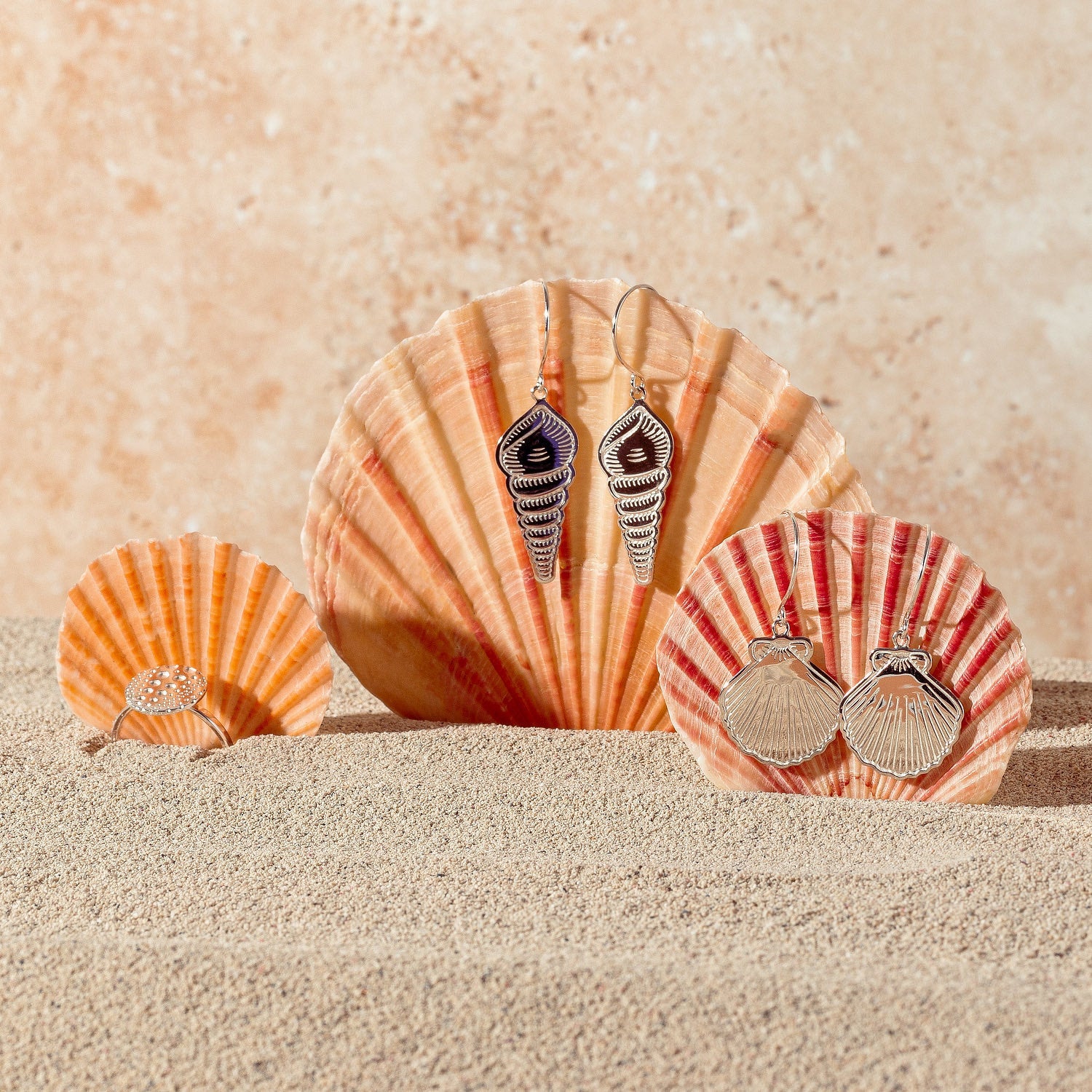 Sea urchin texture silver cocktail ring - Simone Walsh Jewellery Australia