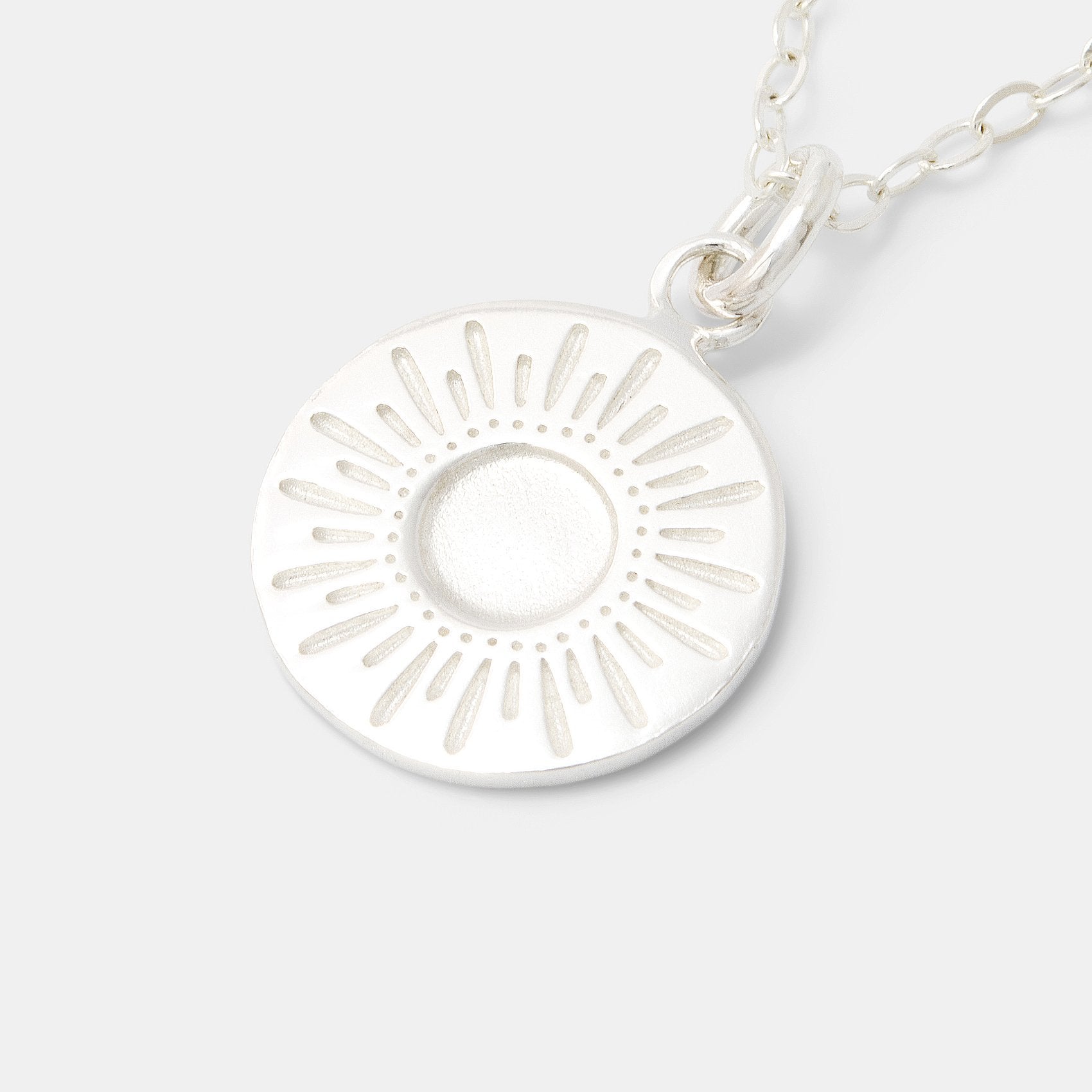 Sunburst amulet necklace - Simone Walsh Jewellery Australia